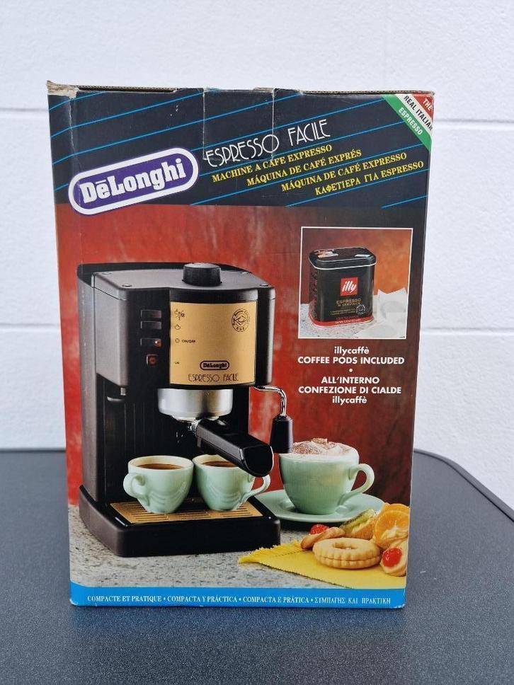 DéLonghi Espresso Facile, Elektronische apparatuur, Koffiezetapparaten, Zo goed als nieuw, Gemalen koffie, Koffiepads en cups