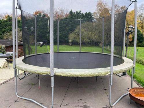 Trampoline DOMYOS (4m20), Kinderen en Baby's, Speelgoed | Buiten | Trampolines, Gebruikt, Ophalen