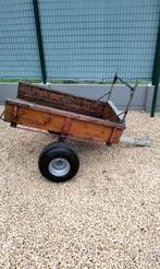 Klein aanhangwagen, Ophalen, Gebruikt