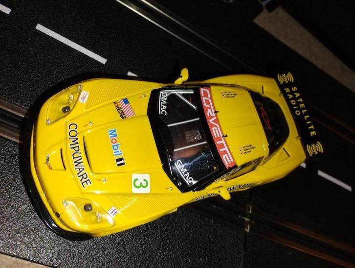 Carrera Evolution Chevrolet Corvette cr6 #3 12h Sebring 2006, Kinderen en Baby's, Speelgoed | Racebanen, Gebruikt, Carrera, Ophalen of Verzenden