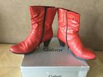 Gabor Korte Laars (maat 40 ), Enlèvement ou Envoi, Comme neuf, Rouge
