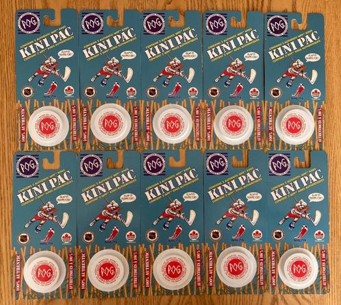 1994 POG - Nhl Kini Pac - Lot of 10 Sealed Packs, Sport en Fitness, IJshockey, Nieuw, Overige typen, Ophalen of Verzenden