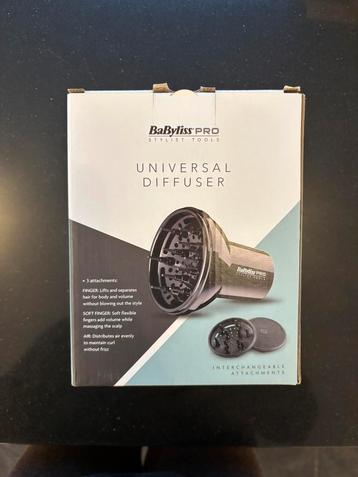 Universal diffuser - 2 koppen - babyliss pro beschikbaar voor biedingen
