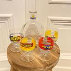 Ricard karaf met 8 glazen, Verzamelen, Glas en Drinkglazen, Ophalen of Verzenden, Zo goed als nieuw, Overige typen