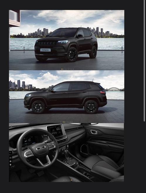 Jeep Compass Night Eagle 2023, Auto's, Jeep, Particulier, Compass, Achteruitrijcamera, Airconditioning, Benzine, Euro 6, 5 deurs