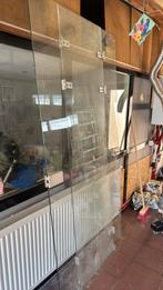 Dubbele glazen deuren, Doe-het-zelf en Bouw, Glas en Ramen, Ophalen, Zo goed als nieuw