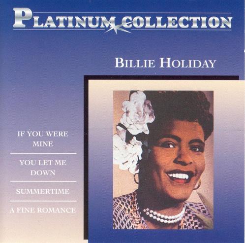 CD * BILLIE HOLIDAY - BILLIE HOLIDAY - PLATINUM COLLECTION, Cd's en Dvd's, Cd's | Jazz en Blues, Zo goed als nieuw, Blues, 1940 tot 1960