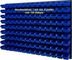 Wandrek Stapelboxen 115 x 78 cm - 125 stuks (2 sets te koop), Huis en Inrichting, Ophalen of Verzenden, Zo goed als nieuw