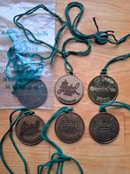 Bundel van 6 verschillende medailles 'De Gordel' - bloso, Enlèvement ou Envoi, Autres matériaux