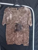 Dames T-shirt maat 46/48., Vêtements | Femmes, T-shirts, Manches courtes, Taille 46/48 (XL) ou plus grande, Comme neuf, Brun