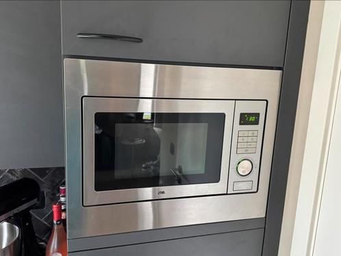 Etna CM125RVS 45cm, Elektronische apparatuur, Ovens, Gebruikt, Grill, Draaiplateau, Ophalen