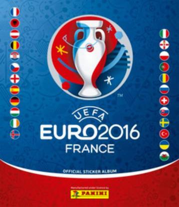 Euro 2016 Panini stickers en albums beschikbaar voor biedingen