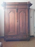 Grote antieke eiken kast, Antiek en Kunst, Ophalen