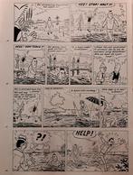 POM - originele pagina PIET PIENTER en BERT BIBBER, Ophalen of Verzenden