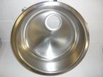Inox ronde spoelbak, Ophalen, Minder dan 50 cm, Overige kleuren, Nieuw
