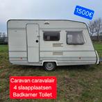 Caravan werfkeet foodtruck stacaravan bouw Badkamer Toilet, Caravans en Kamperen, Caravans, 750 - 1000 kg, 4 tot 5 meter, Caravelair