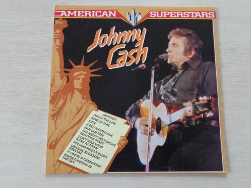 Johnny Cash – American Superstars, CD & DVD, Vinyles | Country & Western, Comme neuf, 12 pouces, Enlèvement ou Envoi