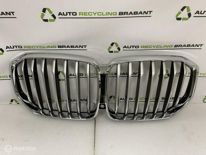 Grill BMW X5 G05 ORIGINEEL 51137454887, Auto-onderdelen, Carrosserie, Gebruikt, Ophalen of Verzenden