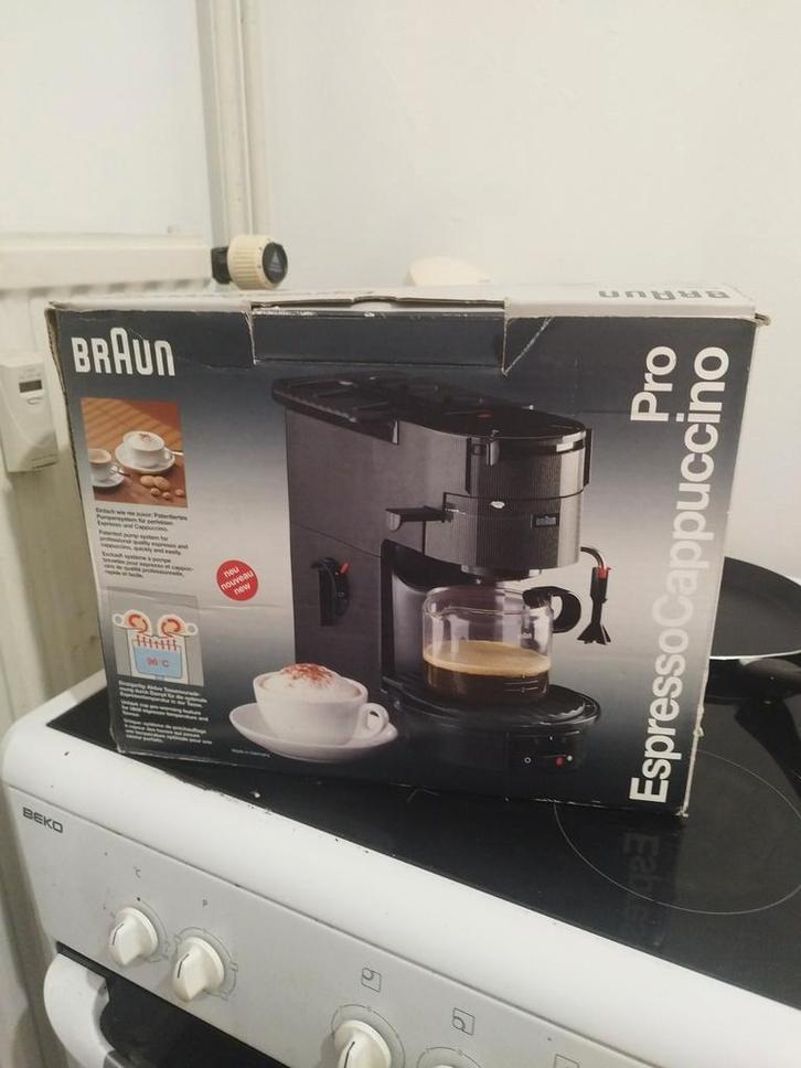 Pro espresso cappuccino, Electroménager, Tables de cuisson, Comme neuf, Enlèvement