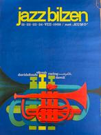 JAZZ BILZEN 1969 poster, Ophalen of Verzenden, A1 t/m A3, Film en Tv, Rechthoekig Staand