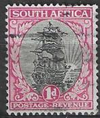 Zuid-Afrika 1930/1936 - Yvert 39 - Schip Drommedaris (ST), Postzegels en Munten, Postzegels | Afrika, Verzenden, Zuid-Afrika, Gestempeld