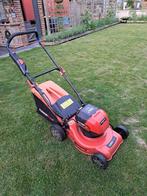 Accu grasmaaier (Power Plus 400mm), Tuin en Terras, Grasmaaiers, Ophalen, Gebruikt, Accu-grasmaaier, 40 t/m 49 cm