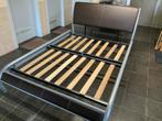 Mooi tweepersoon bed 1,40 X 2 m., Ophalen, Zo goed als nieuw