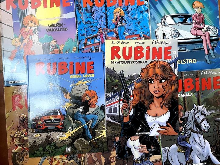 Complete reeks Rubine Walthéry, Di Sano, Mythic ea, Boeken, Stripverhalen, Gelezen, Complete serie of reeks, Ophalen of Verzenden