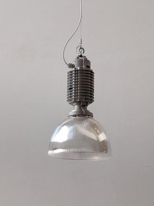 Industriële hanglampen ontworpen door C. Keller (3 stuks), Maison & Meubles, Lampes | Suspensions, Comme neuf, 50 à 75 cm, Enlèvement