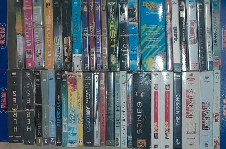 Diverse Amerikaanse tv-series op dvd-box aan spotprijs, Cd's en Dvd's, Dvd's | Tv en Series, Zo goed als nieuw, Actie en Avontuur