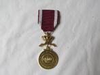 Gouden Medaille In de Kroonorde (arbeid en vooruitgang), Overige soorten, Ophalen of Verzenden, Lintje, Medaille of Wings