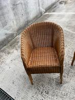 2 Rieten stoelen, Ophalen, Gebruikt, Twee, Overige kleuren