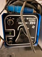 Welco turbo delforge 190, Gebruikt, 150 tot 250 ampère, Elektroden, Ophalen