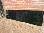 Zwarte glazen spatwand, Huis en Inrichting, Ophalen, Gebruikt
