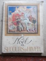 NOEL 1941 BRUXELLES TAPISSERIE VERVIERS  PUBLICITE, Ophalen of Verzenden, 20e eeuw of later, Gelezen