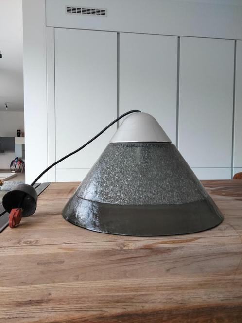 1970s vintage design hanglamp lamp Peill Putzler glas, Huis en Inrichting, Lampen | Hanglampen, Gebruikt, Glas, Ophalen