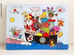 Nostalgische knopjespuzzel: Sinterklaas, zwarte Piet, boot, Diversen, Verzenden