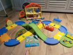 Peppa pig autobaan + huisje, Kinderen en Baby's, Ophalen, Zo goed als nieuw
