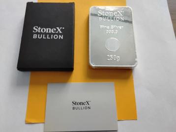 STONE X BULLION ZILVER BAAR 250 GRAM NIEUW  beschikbaar voor biedingen