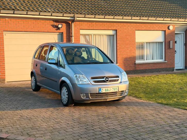 Opel Meriva 1.6 Benzine 65.000Km. GEKEURD, Auto's, Opel, Particulier, Meriva, Trekhaak, Benzine, Euro 4, Ophalen