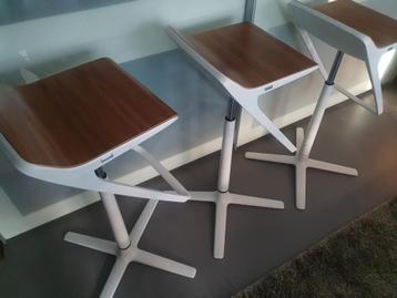***3x INTERSTUHL KINETIC design barkrukken (wit)*** beschikbaar voor biedingen