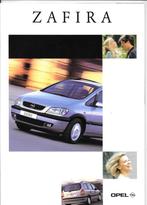 OPEL ZAFIRA 2002, Livres, Autos | Brochures & Magazines, Opel, Enlèvement ou Envoi, Neuf