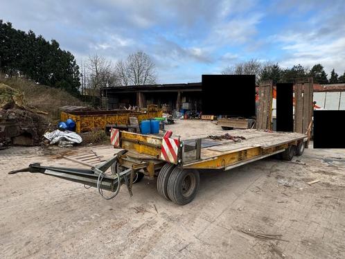 Dieplader Aanhanger Gheysen Verpoort 3-asser, Zakelijke goederen, Machines en Bouw | Transport, Ophalen
