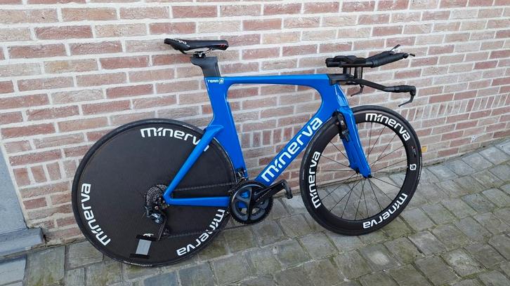 Ridley dean fast Minerva tijdrit/triatlon, Fietsen en Brommers, Fietsen | Racefietsen, Zo goed als nieuw, Ophalen