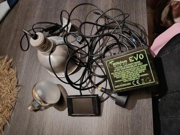 Warmte lampen & thermostaat  beschikbaar voor biedingen