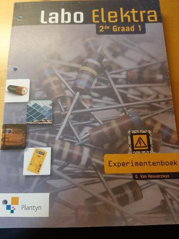 schoolboek labo elektra 2de graad 1 beschikbaar voor biedingen