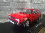 Vw golf mk1 GTI rouge 1/18éme, Hobby en Vrije tijd, Modelauto's | 1:18, Ophalen of Verzenden, Nieuw, Auto, Welly