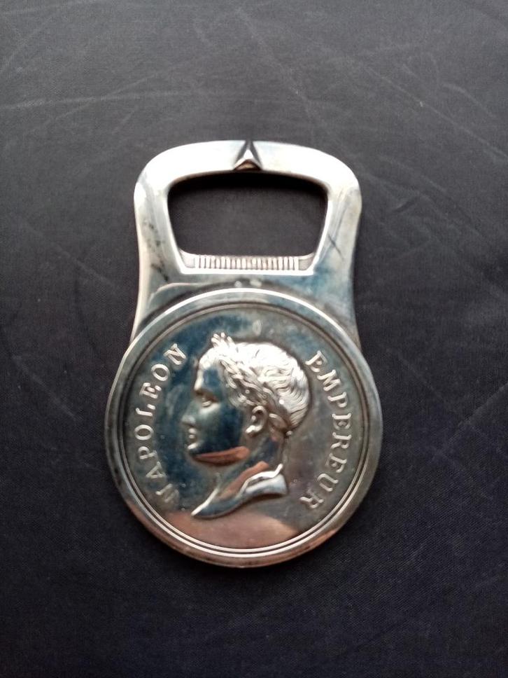 Christofle Napoléon/Emperor verzilverde flesopener, Antiek en Kunst, Curiosa en Brocante, Ophalen of Verzenden