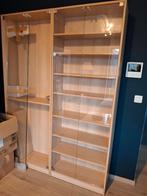 Bibliothèque, 25 à 50 cm, Avec porte(s), Comme neuf, Verre