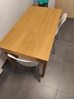 Tafel en twee stoelen (Ikea), Ophalen, 100 tot 150 cm, Tot twee personen, 50 tot 100 cm